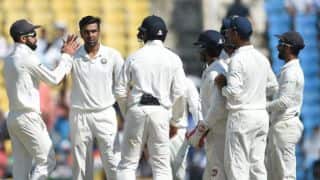 India thrash Sri Lanka by innings and 239 runs in Nagpur Test; take 1-0 lead India thrash Sri Lanka by innings and 239 runs in Nagpur Test; take 1-0 lead